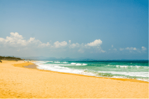 beach at tuy hoa city